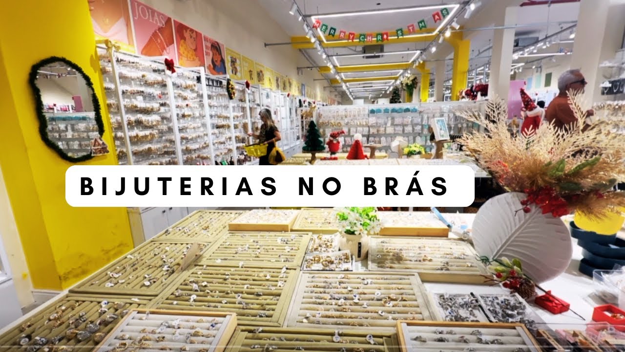 AÇO INOX E BIJUTERIA BARATA NO BRÁS | Achei essa loja incrível escondida pelo Brás 🛍️