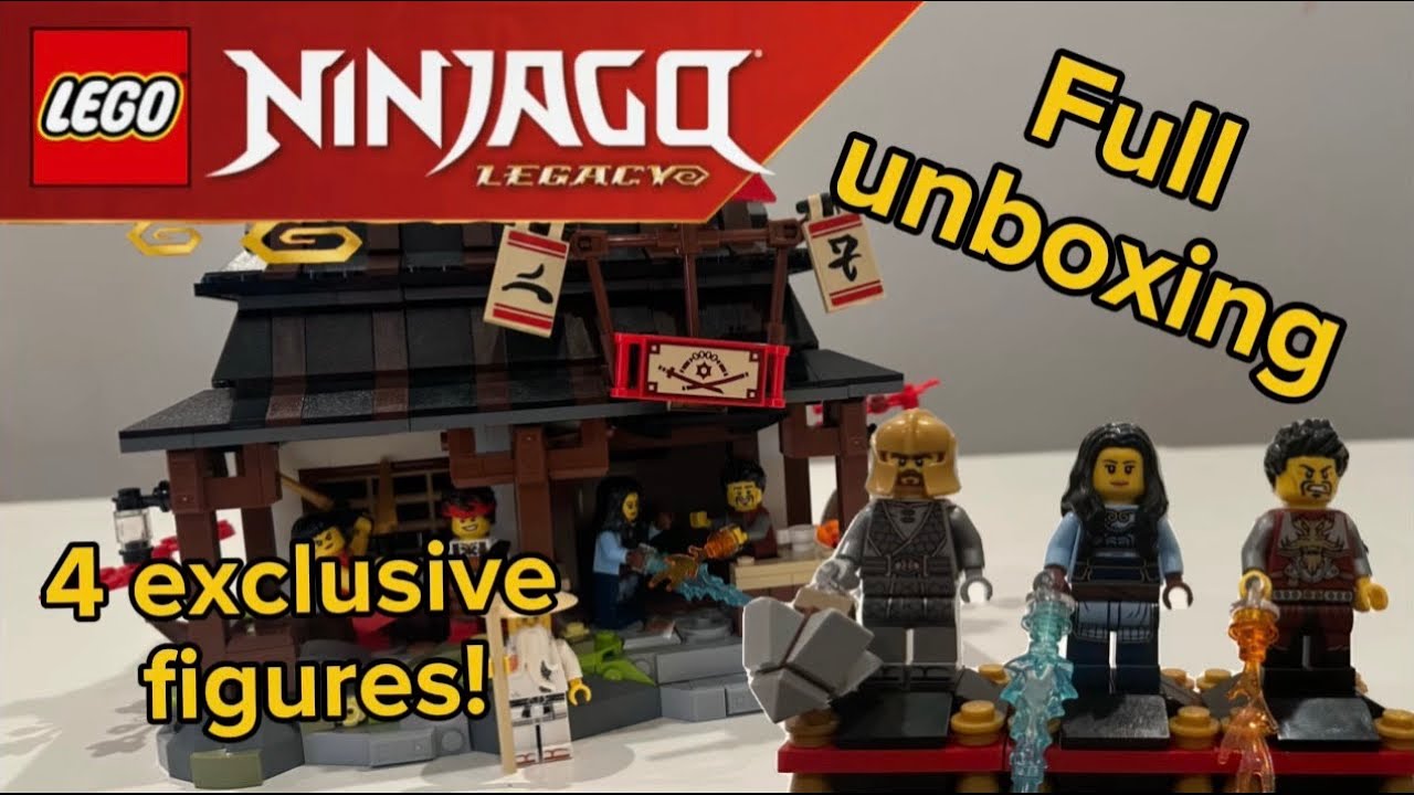 Reviewing the Lego Ninjago, four weapons blacksmith (71858)