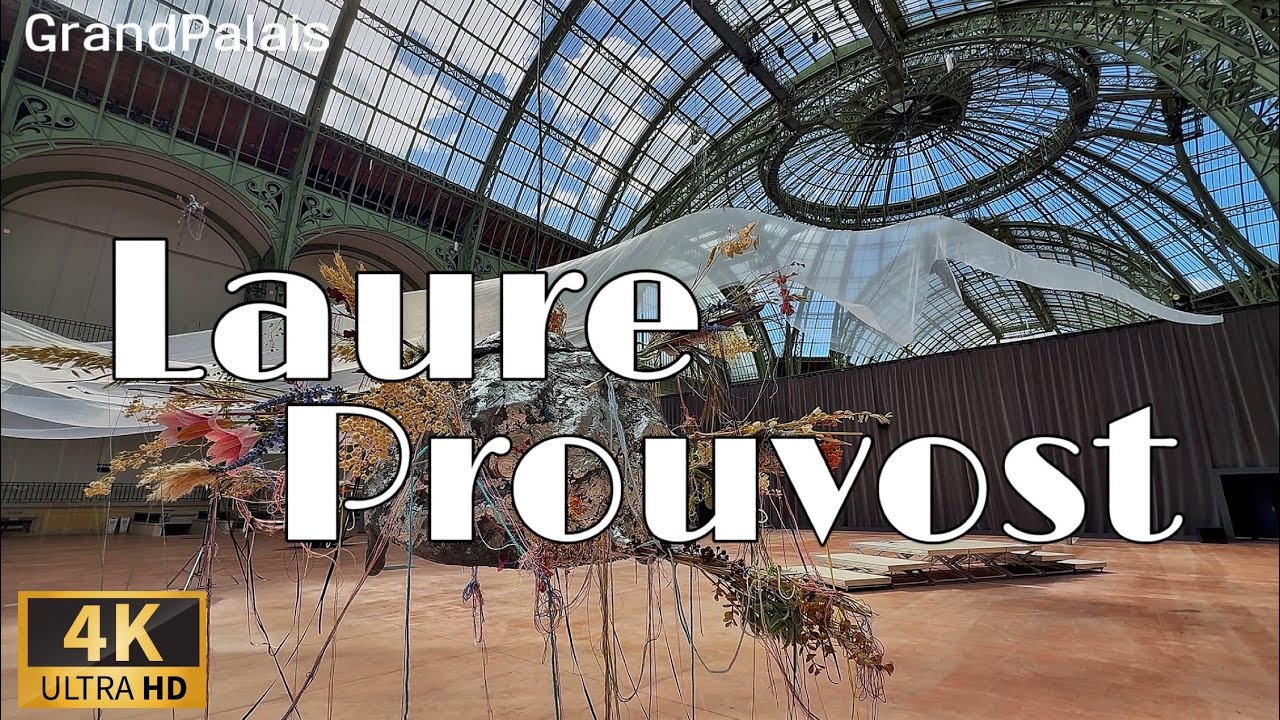 🇫🇷[PARIS ART EXHIBITION 4K 120FPS] World Premiere Laure Prouvost Expo (Grand Palais) 10/June/2026