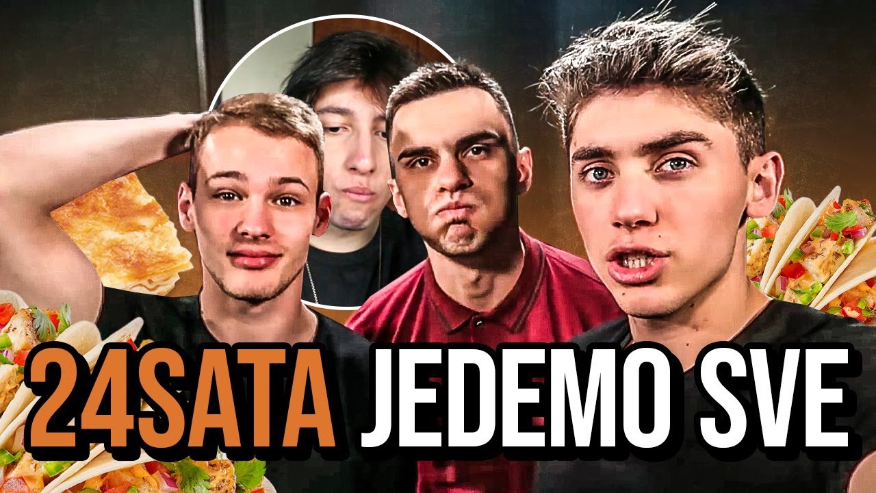 TKO ĆE DOBITI VI&Scaron;E KILOGRAMA U 24 SATA? (IZAZOV) pt.2 | TheSikrt &Svenky & Bruno & 10ficho