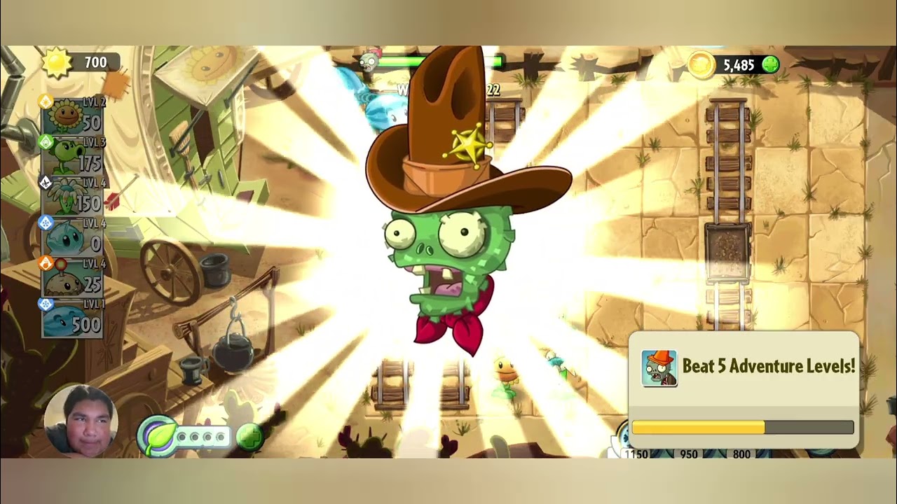 Playing Plants VS Zombies 2 (Part 8: Boss Fight)