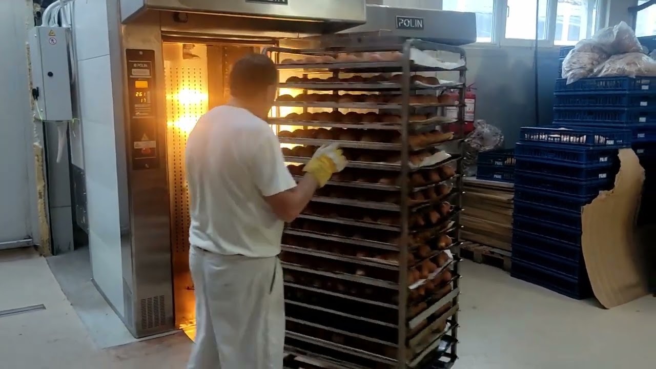 Cuptor Rotativ Electric Marca Polin - EXPERTPAN SRL