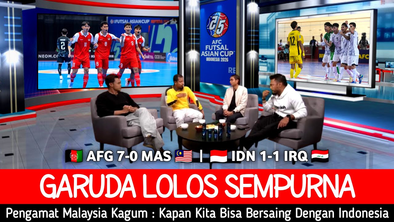 MALAYSIA DIPERMALUKAN ● Pengamat : Indonesia Juara Grup, Sedangkan kita tim Asean Terpuruk !!