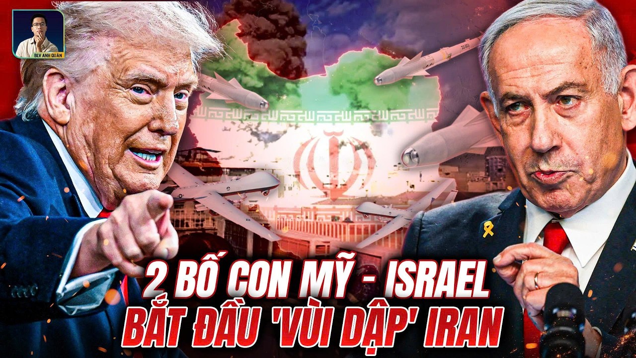 HẾT SẤM CHỚP:  MỸ-ISRAEL BẮT ĐẦU TR&Uacute;T &ldquo;CƠN MƯA LỬA&rdquo; V&Agrave;O IRAN! MỌI CĂN CỨ MỸ C&Oacute; NGUY CƠ BỊ TRẢ ĐŨA