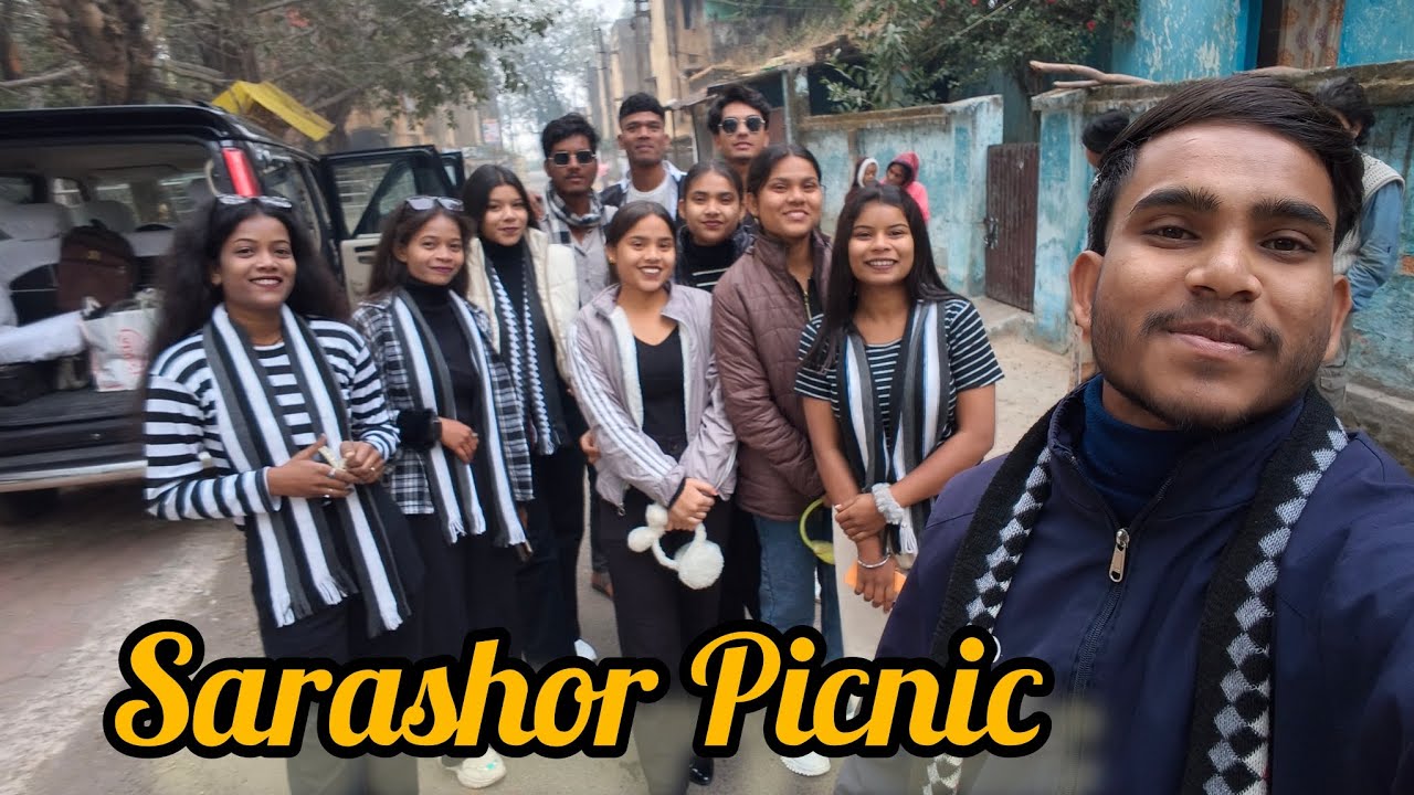 SARASHOR PICNIC 🧺🏖️ || Maholle ke laika loga🤣