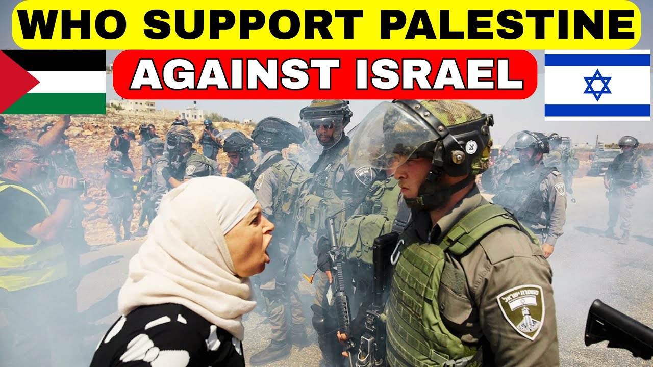 Top 10 countries supporting PALESTINE Against ISRAEL in 2025!