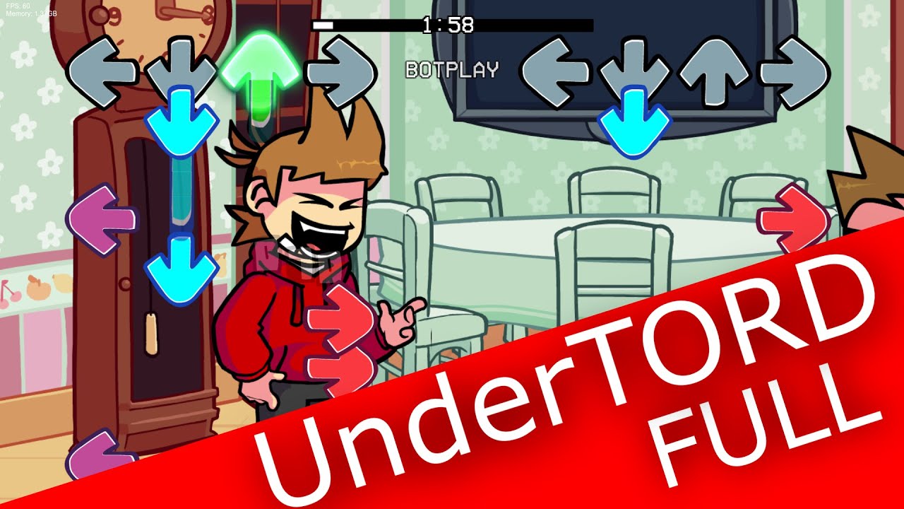Pervert Problem V2-underTORD full gameplay!(COVER AND RESKIN)