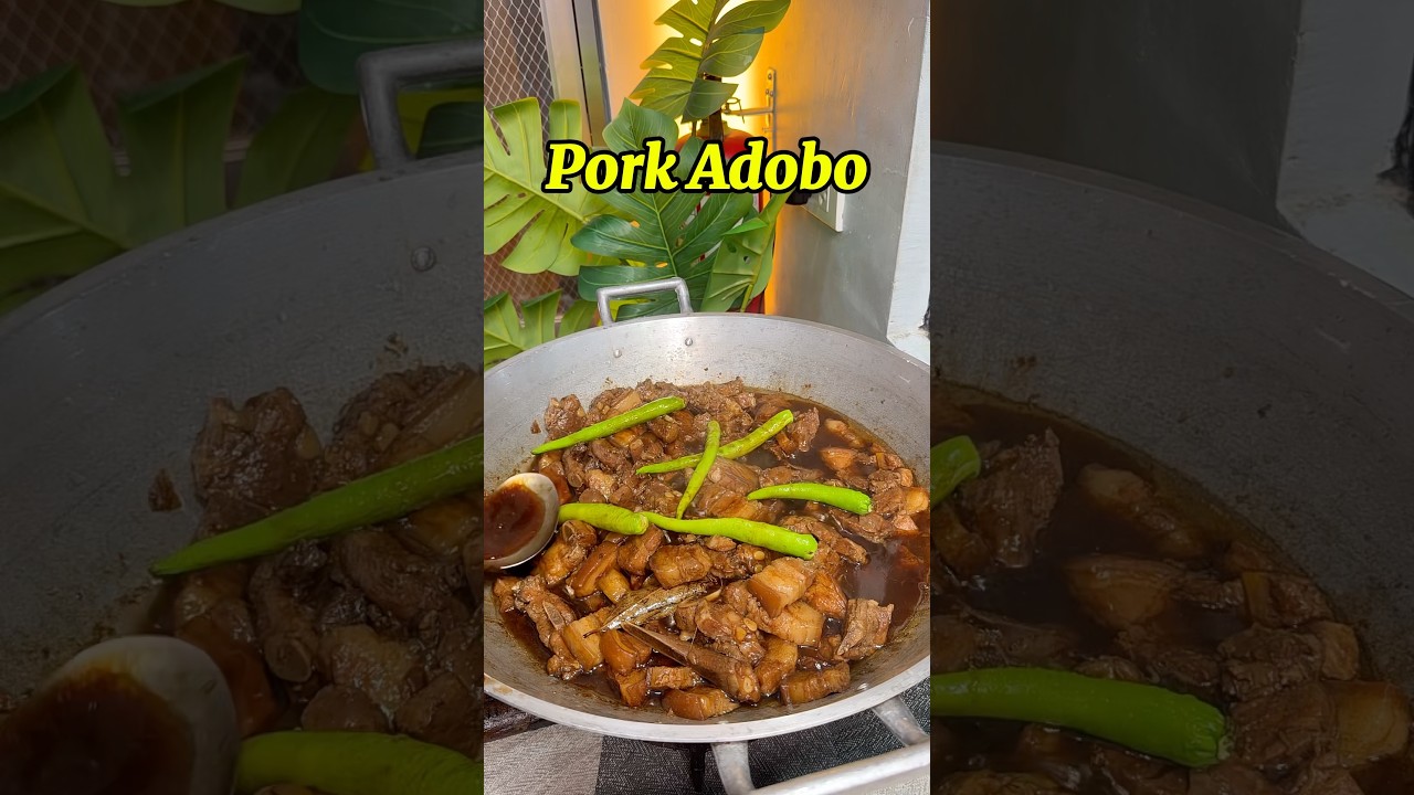 Pork Adobo (My version) | Filipino Homemade Cook Meals 