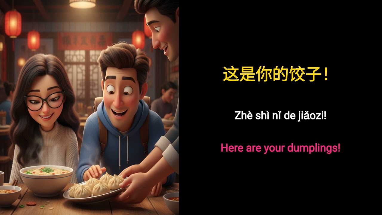 LEARN Chinese with Simple Story for beginners - What Do You Want to Eat?