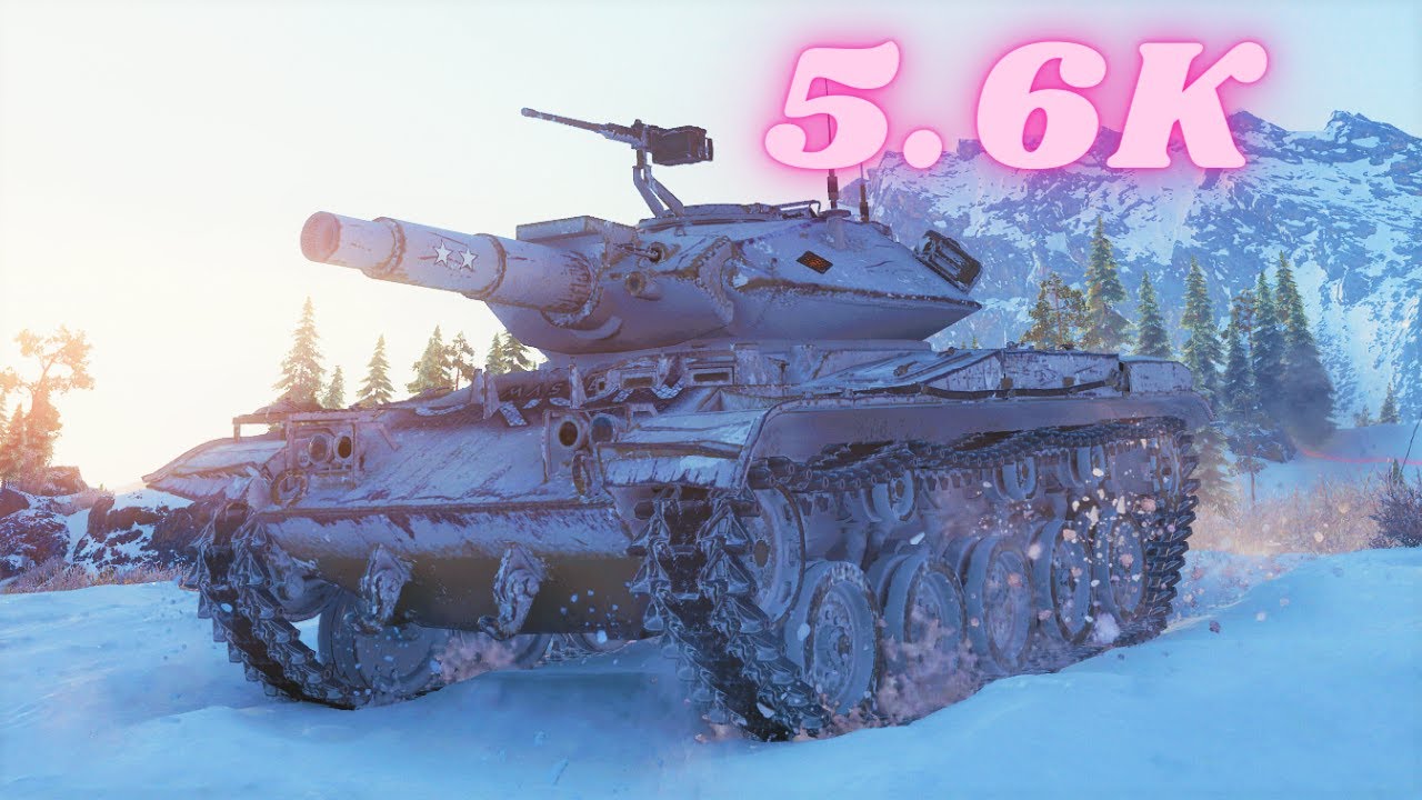 T49 - 5.6K Damage 5 Frags World of Tanks,WoT tank battle