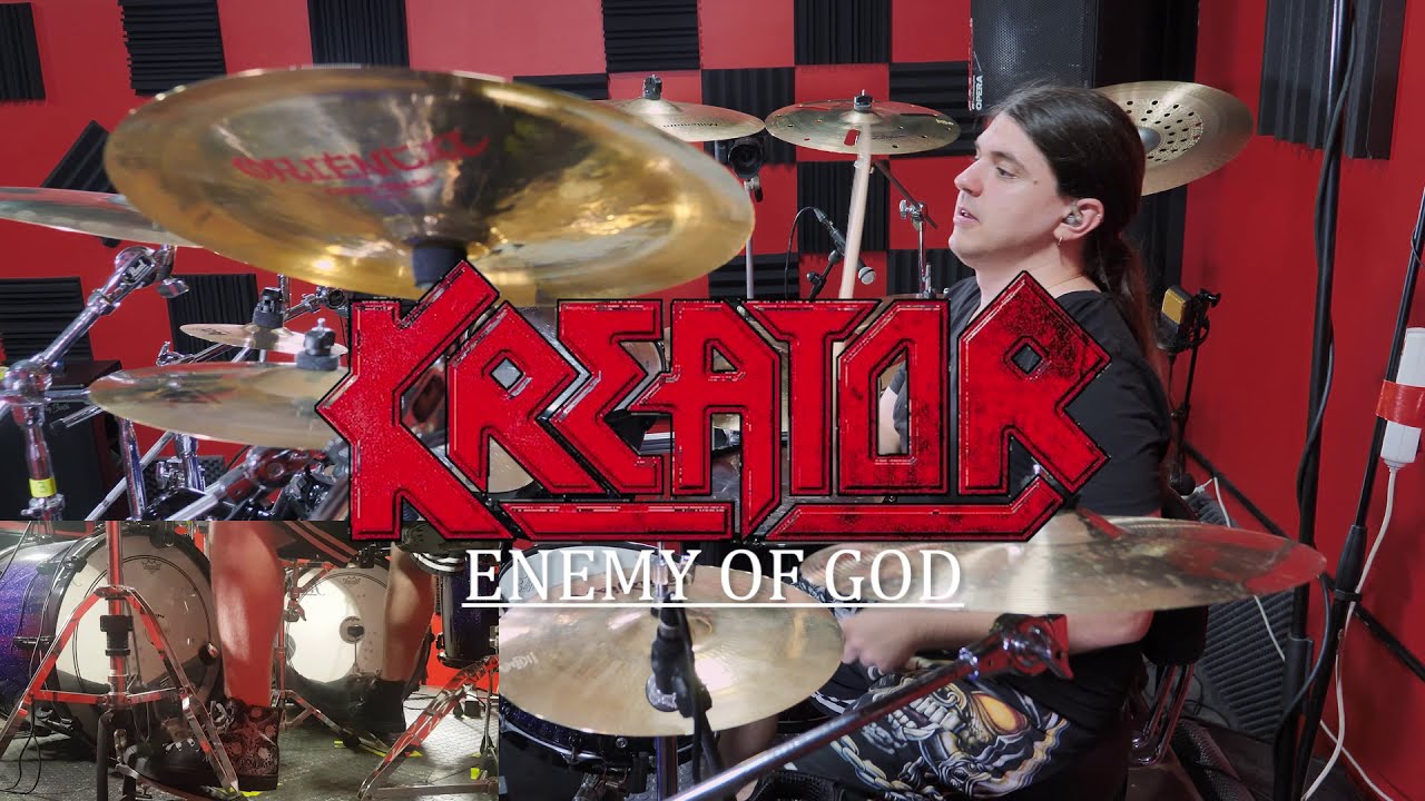 ENEMY OF GOD - Kreator | Drumcover by Adrián Berna