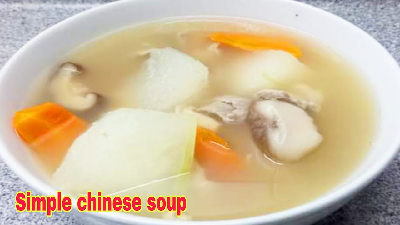 SUP LABU BESAR TUNGKWA WORTEL DAN JAMUR || SUP HONGKONG MUSIM PANAS ||  CHINESE SOUP @humairaharyu