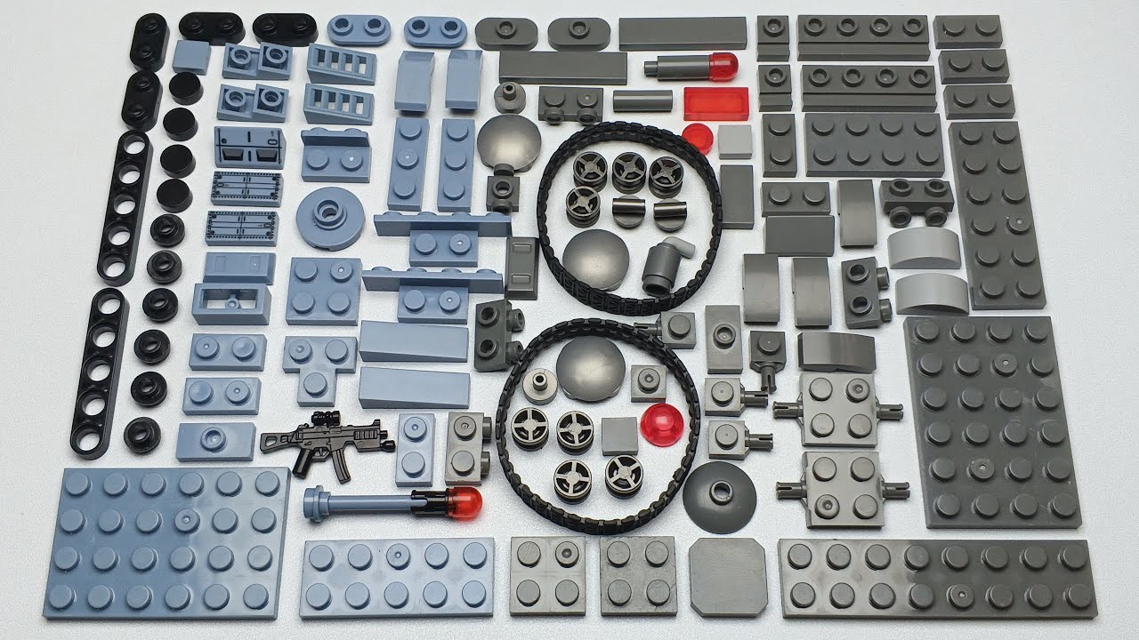 Challenge Build Two Lego Tank Army Unofficial