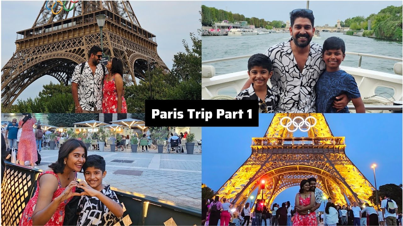Europe Diaries Day 8 - Paris Trip Part 1 #amruthaabishek #tamil #kannada #holidays #vlog