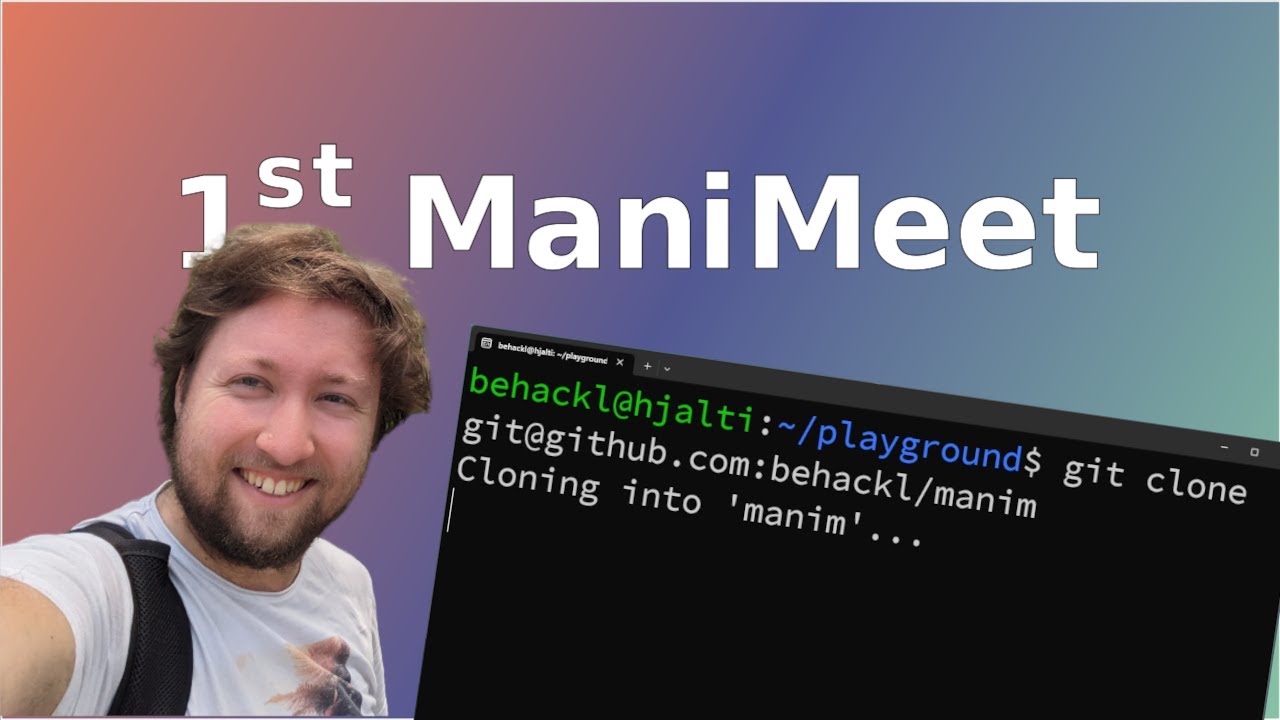 Making Manim better: Contributing to Open Source! | Talk at 1st ManiMeet