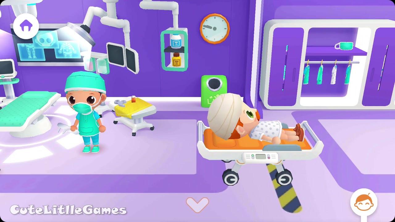 Central Hospital Stories | Toddlers Game #11 (Android Gameplay) | Cute Little Games