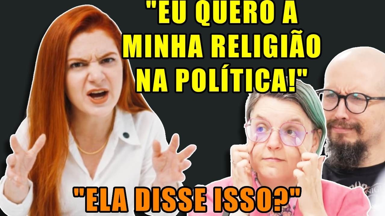 ANA CAMPAGNOLO QUER TEOCRACIA EVANGÉLICA NO BRASIL - PARTE 1