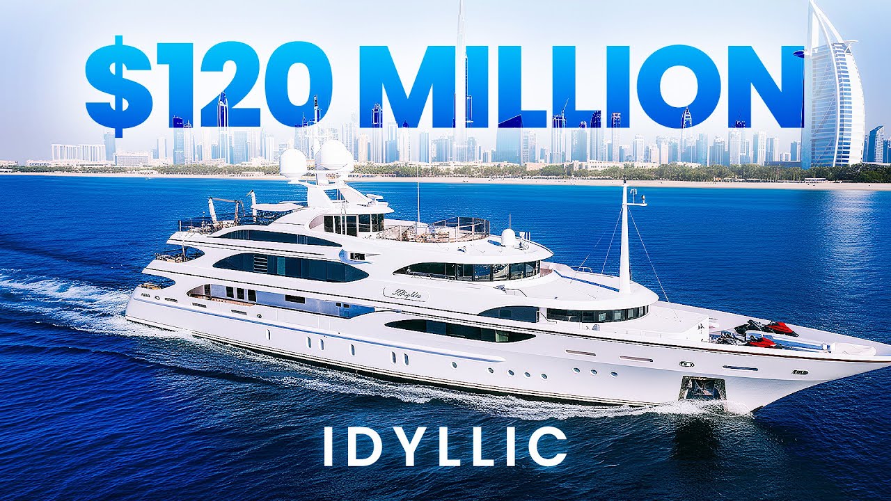Inside Superyacht IDYLLIC — The $120 Million Floating Paradise by Benetti
