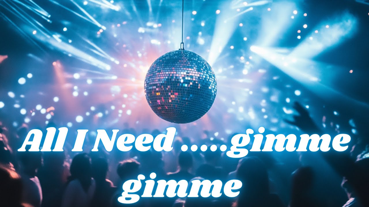 🕺 ✨ All I Need  🔥 Ultimate Disco Party Vibes, Neon Lights & Heartfelt Rhythm Under the Stars! 🌟🕺
