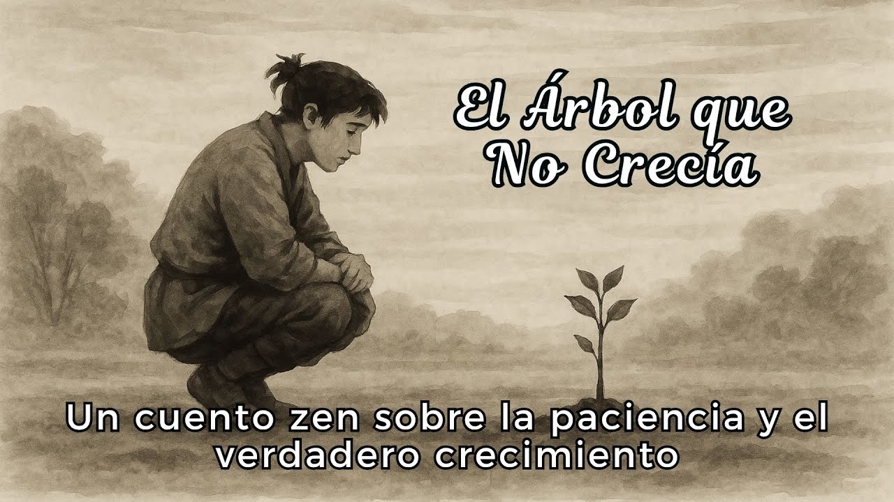El Árbol que No Crecía — Un cuento zen sobre la paciencia y el verdadero crecimiento