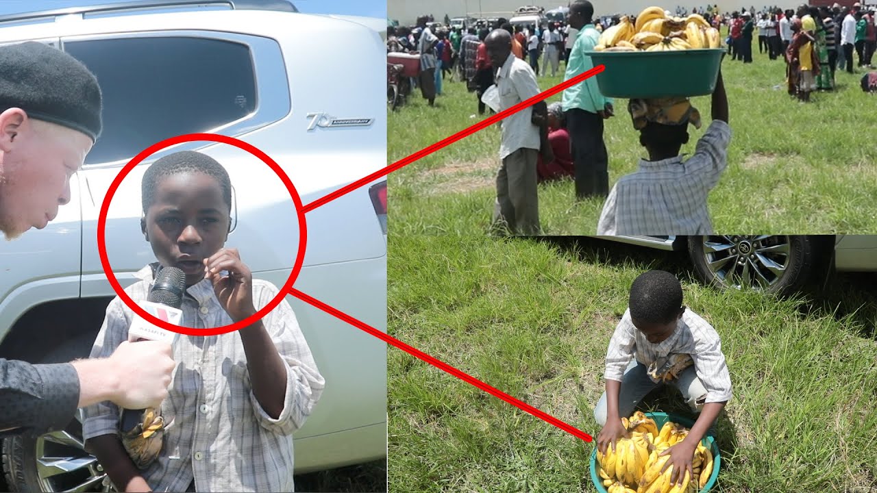 EXCLUSIVE: MTOTO wa MIAKA 10 ANAYELEA FAMILIA ya WATU wa TANO kwa BIASHARA ya NDIZI - ZUNGU