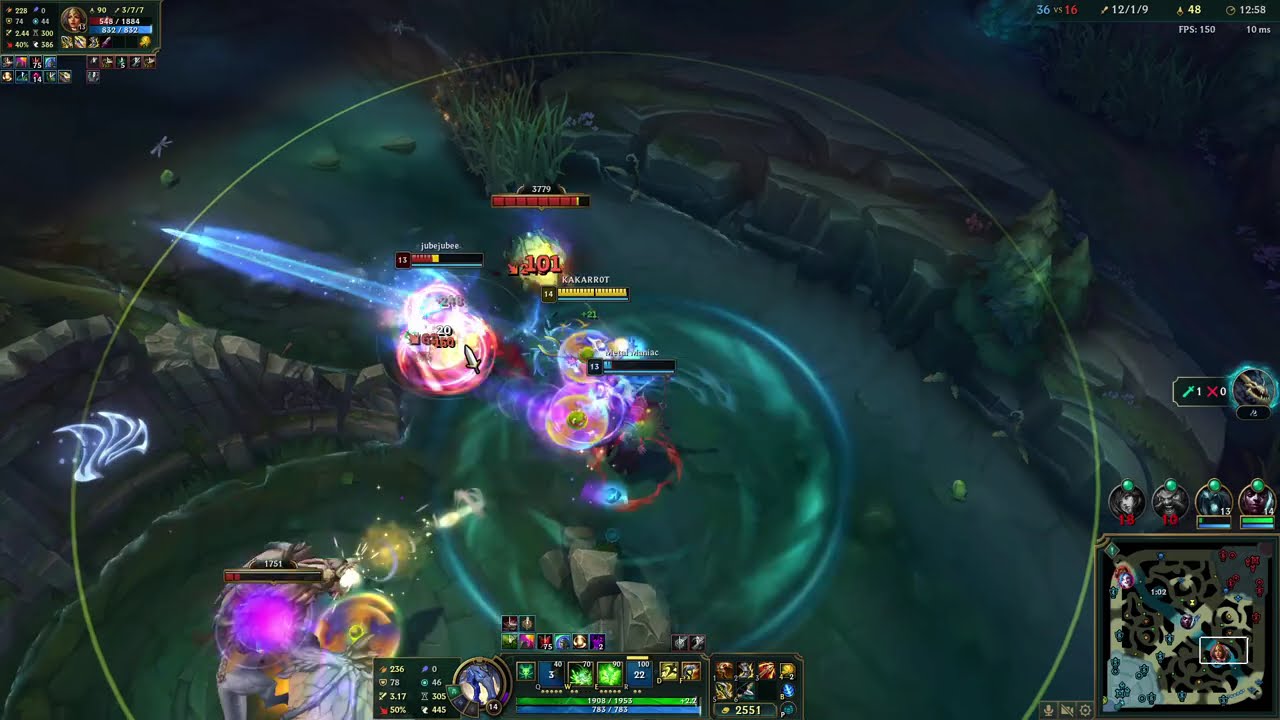 Twitch URF... just having fun.. yes we won the game.