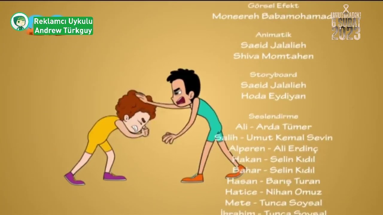 Reklamcı Uykulu Andrew Türkguy - 06.02.2025 / 10:29
