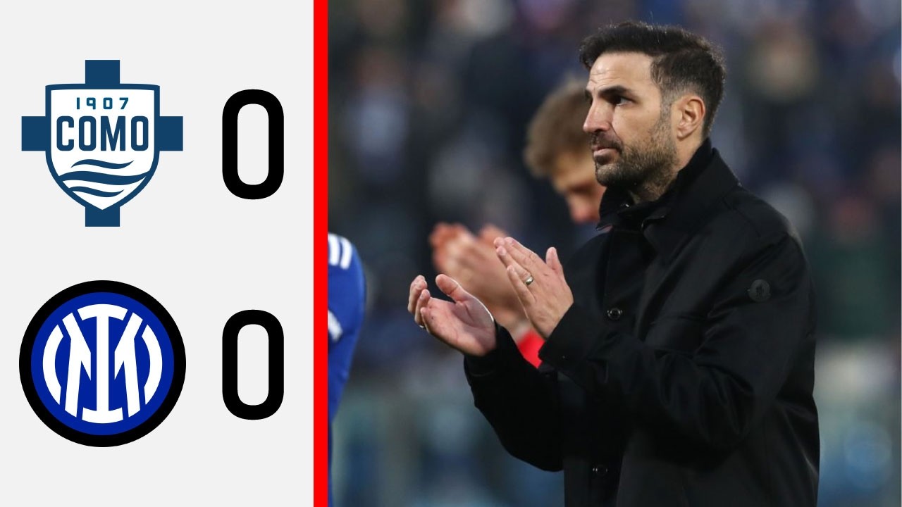 VINCE LA NOIA, MA FABREGAS DEVE MANGIARSI LE MANI | Como-Inter 0-0