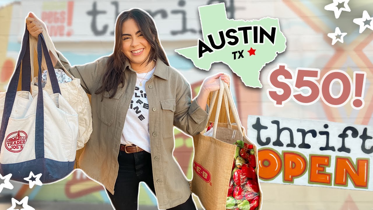 WINTER THRIFT TRIP in Austin, TX // What can you get for $50 in ATX?