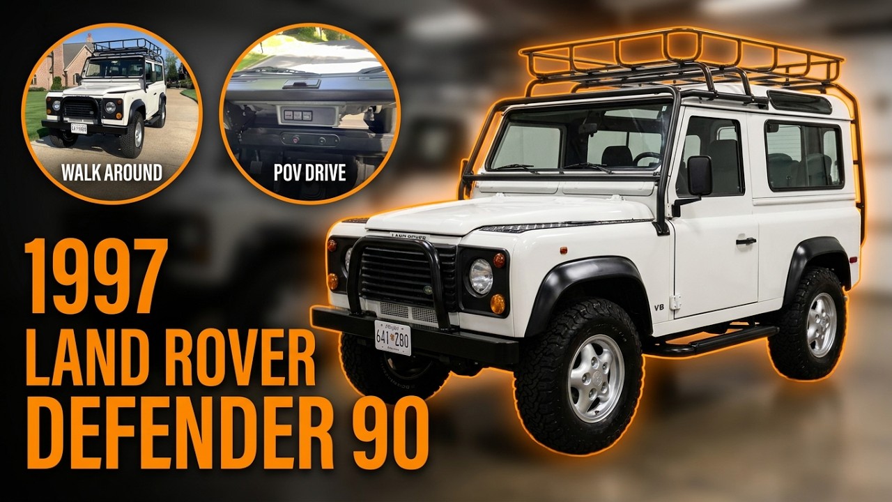1997 Land Rover Defender 90 NAS Japan Spec