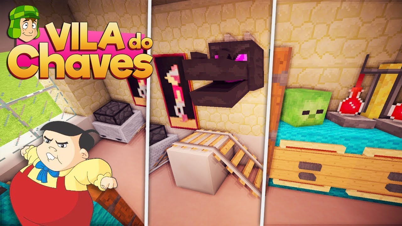 Vila do Chaves: Decorando o Quarto do Nhonho! (21) | Minecraft