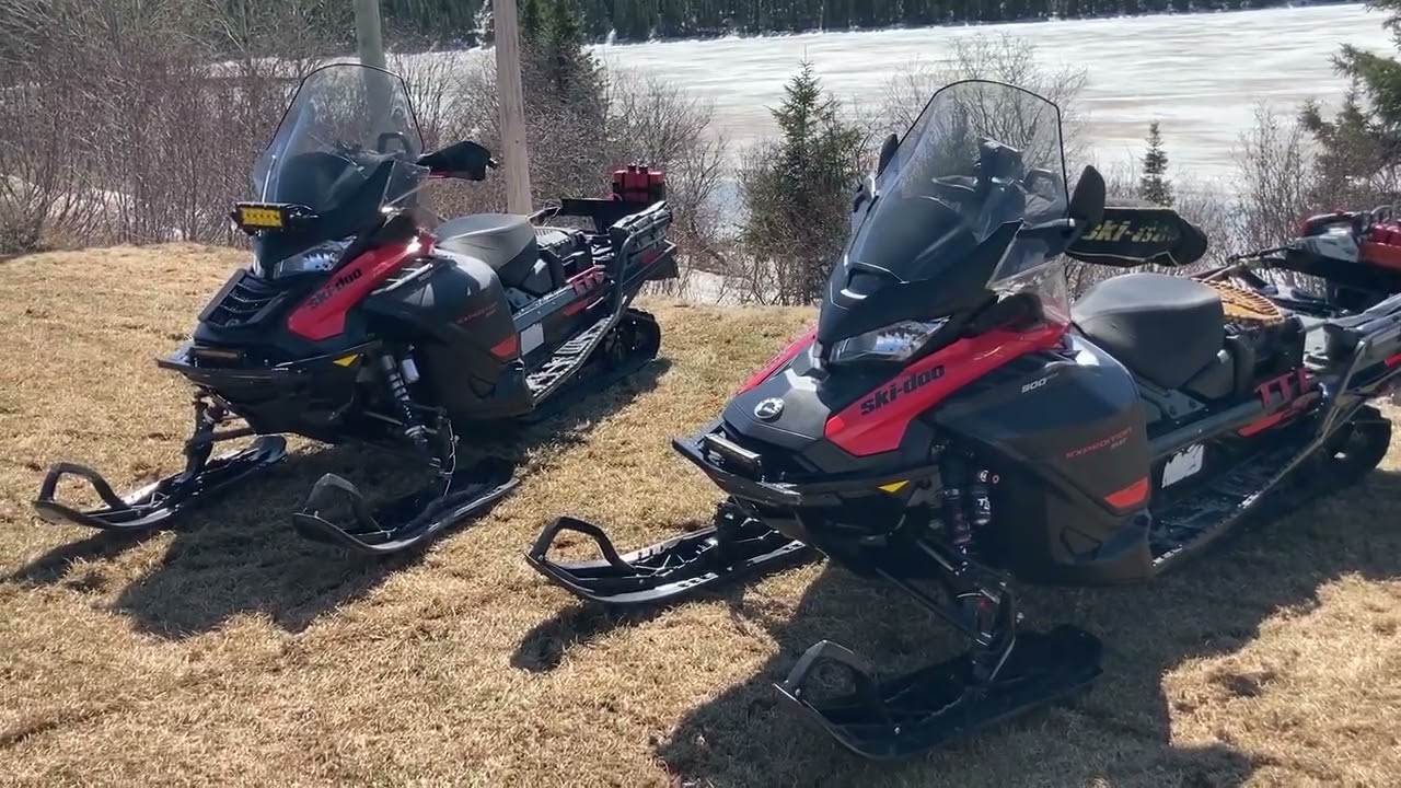 Сравнение Ski-Doo Expedition 600R и 900ACE в долгосрочной перспективе.