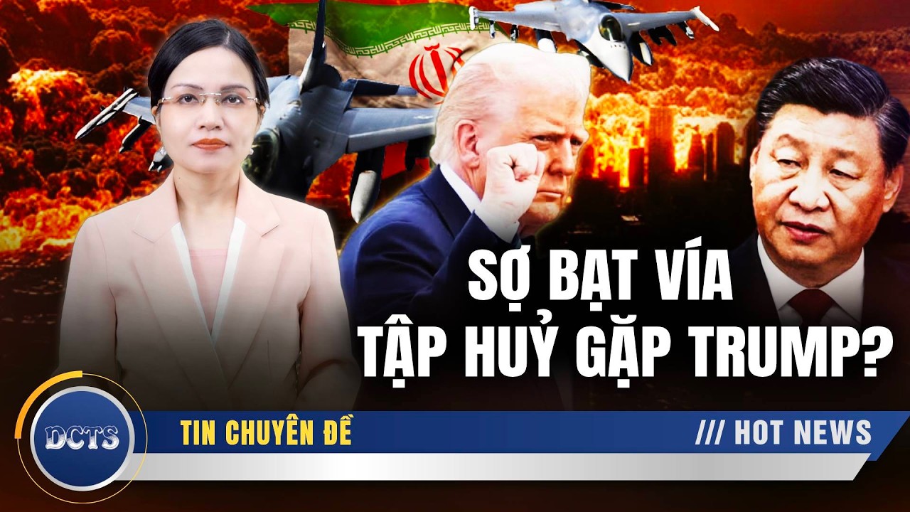 100 GIỜ BÃO LỬA: Trump san phẳng Tehran, 