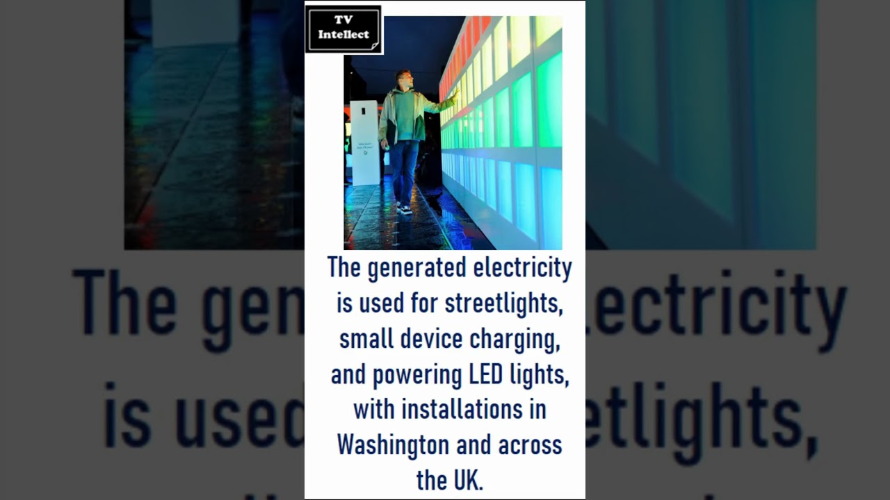 Pavegen's Innovative Footstep-Powered Electricity Tiles | Generate Electricity with your footsteps