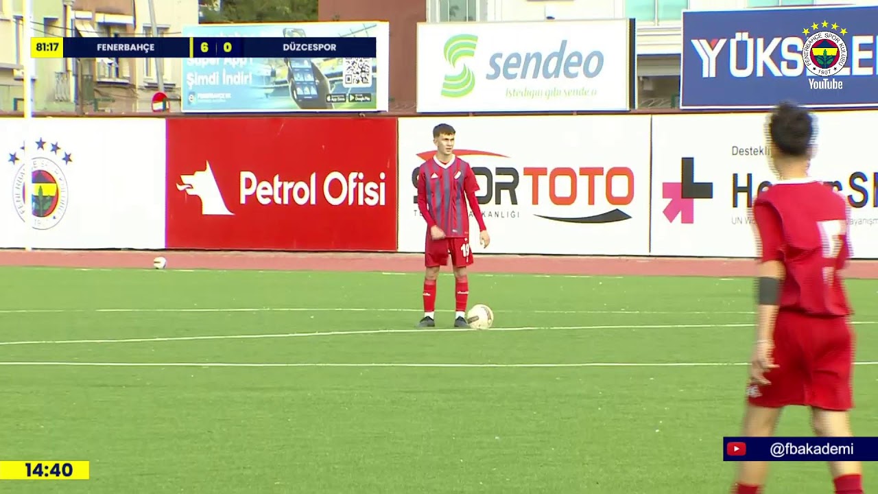 FENERBAHÇE – DÜZCE CAM DÜZCESPOR U15 LİGİ