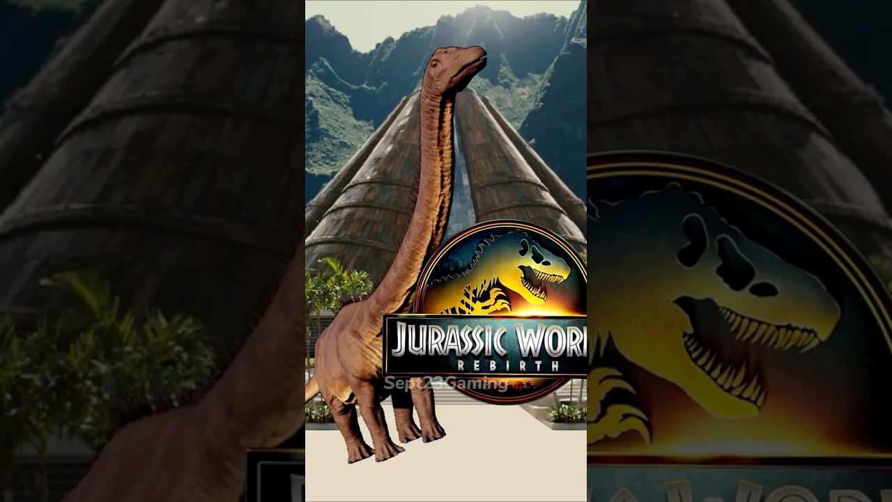 Diplodocus vs Jurassic World The Lost World, Jurassic World Chaos Theory, Jurassic World Rebirth