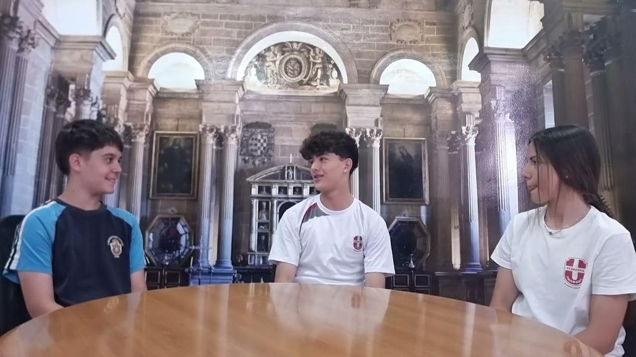 Entrevista Canarias a nuestros alumnos de 4°ESO ~ Colegio Veracruz Jaén
