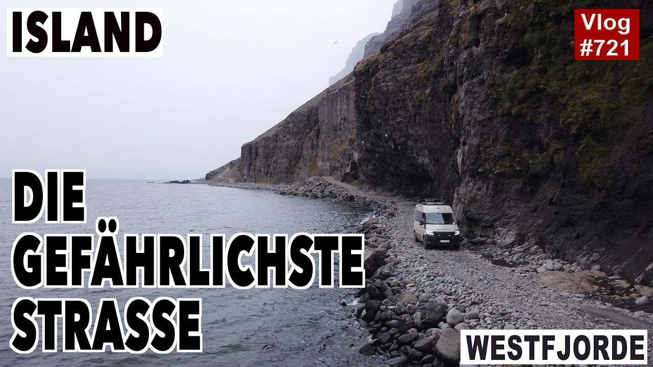 #721 Island's gefährlichste Strecke | Gefahr durch Meer und Steinschlag! 622 Westfjorde, MAN TGE 4x4
