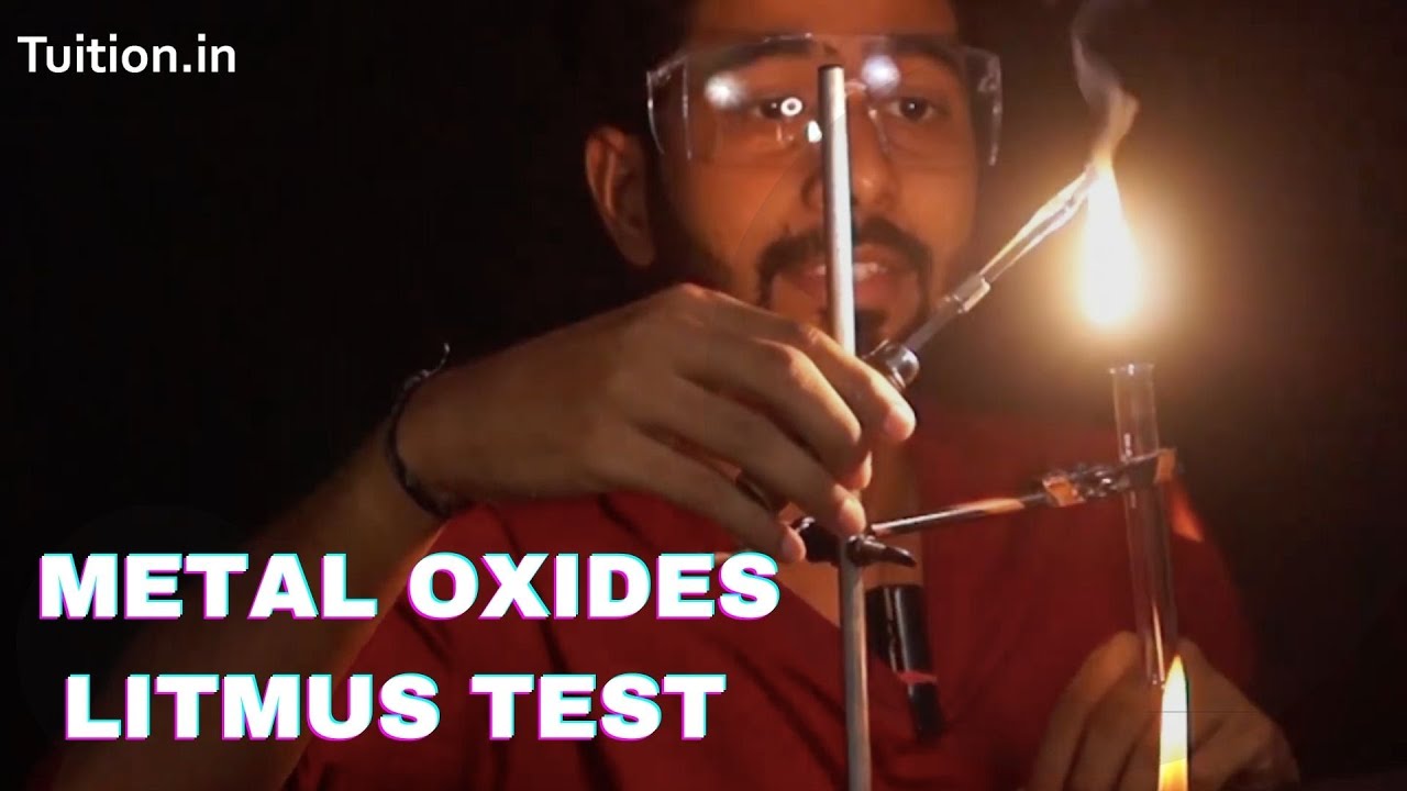 Metal Oxides litmus test || Magnesium Ribbon