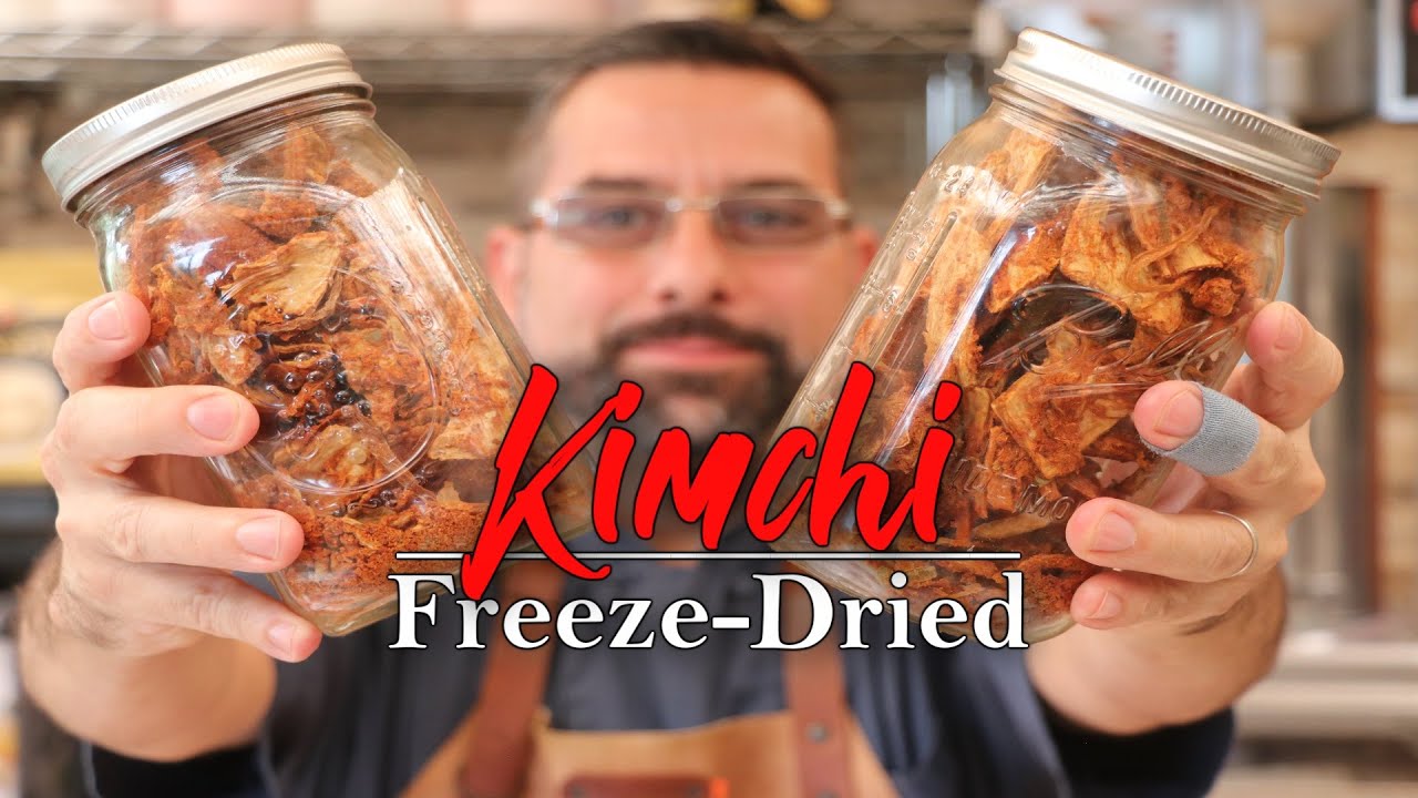 We Freeze Dried Kim Chi and turned it into.........