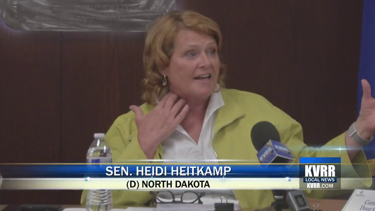 KVRR: Heitkamp Discusses Trade and the Farm Bill with FMWF Chamber of Commerce