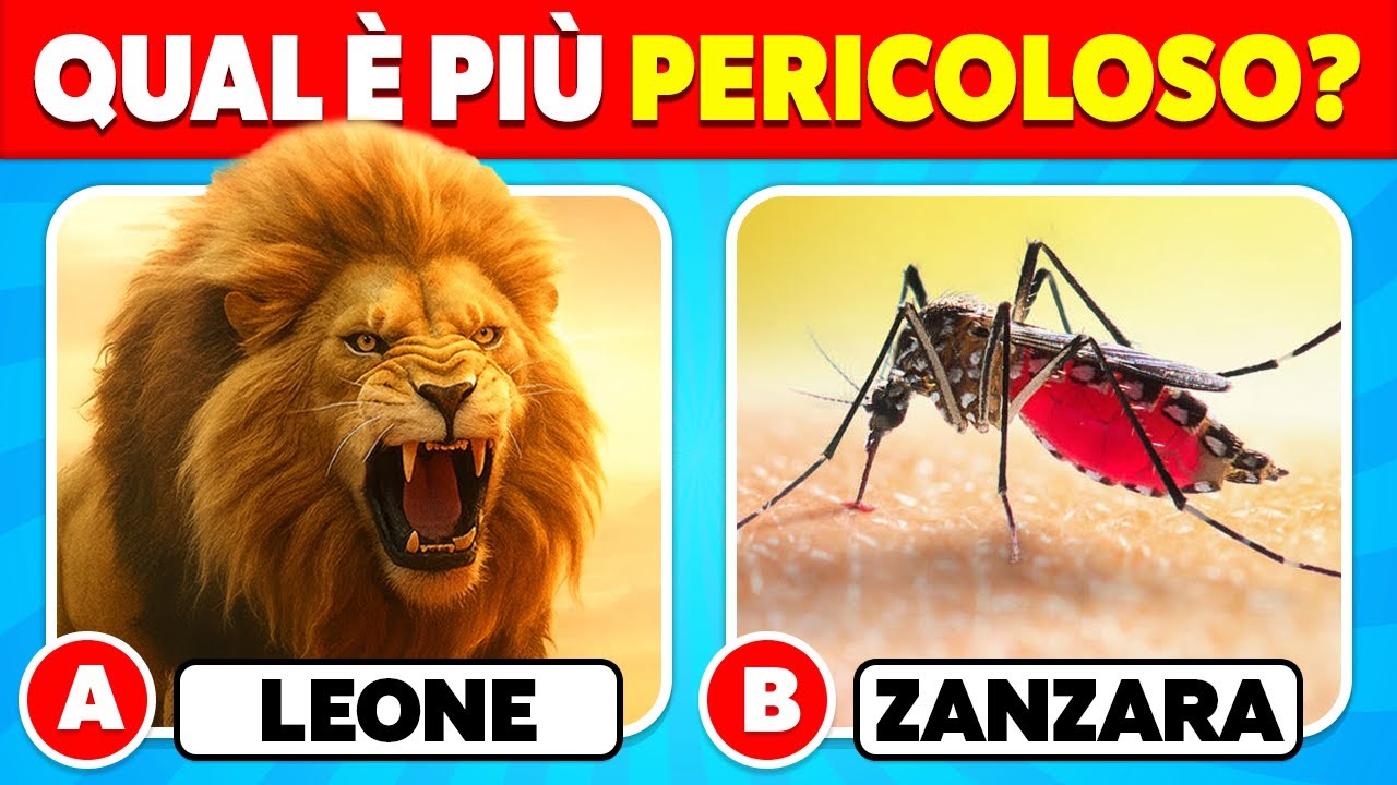 Quanto conosci gli ANIMALI? 🦁🐘✅ Quiz di cultura generale