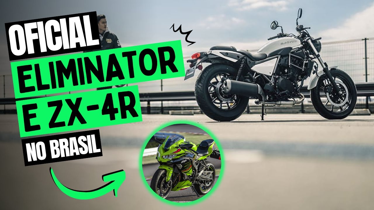 OFICIAL! ELIMINATOR 450 e ZX4R NO BRASIL | LANÇAMENTOS FESTIVAL INTERLAGOS 2023 KAWASAKI