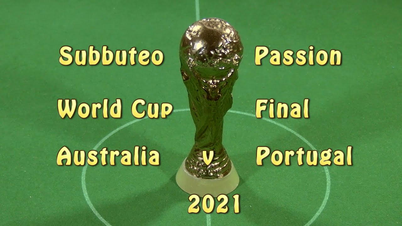 Subbuteo Passion 2021 World Cup Final Australia v Portugal