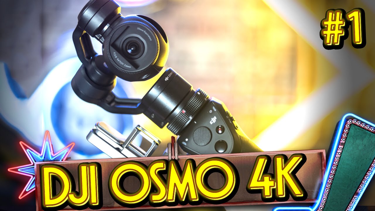 DJI OSMO 4K Unboxing & Review - Parte 1