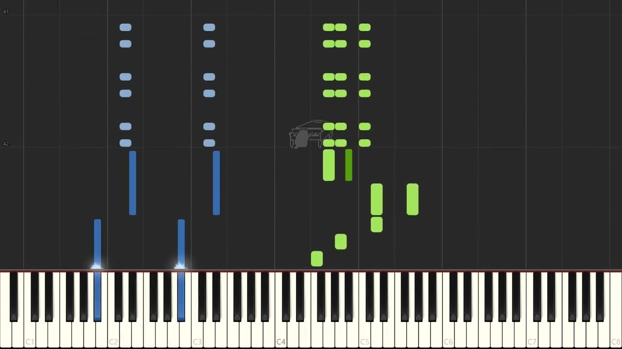 Snowdin Town Piano Tutorial (piano performance by Toby Fox)
