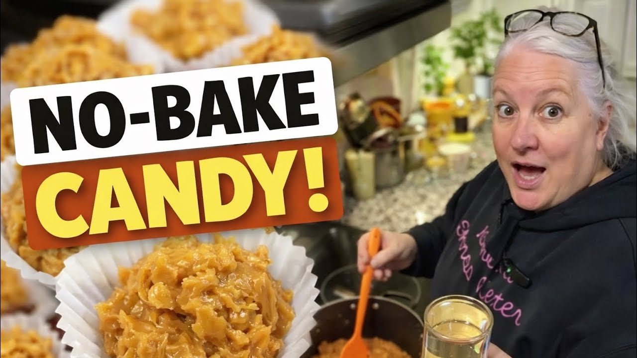 Miss Beth’s Peanut Butter Cornflake Candy | Old Southern Recipe | NoBakeDessert