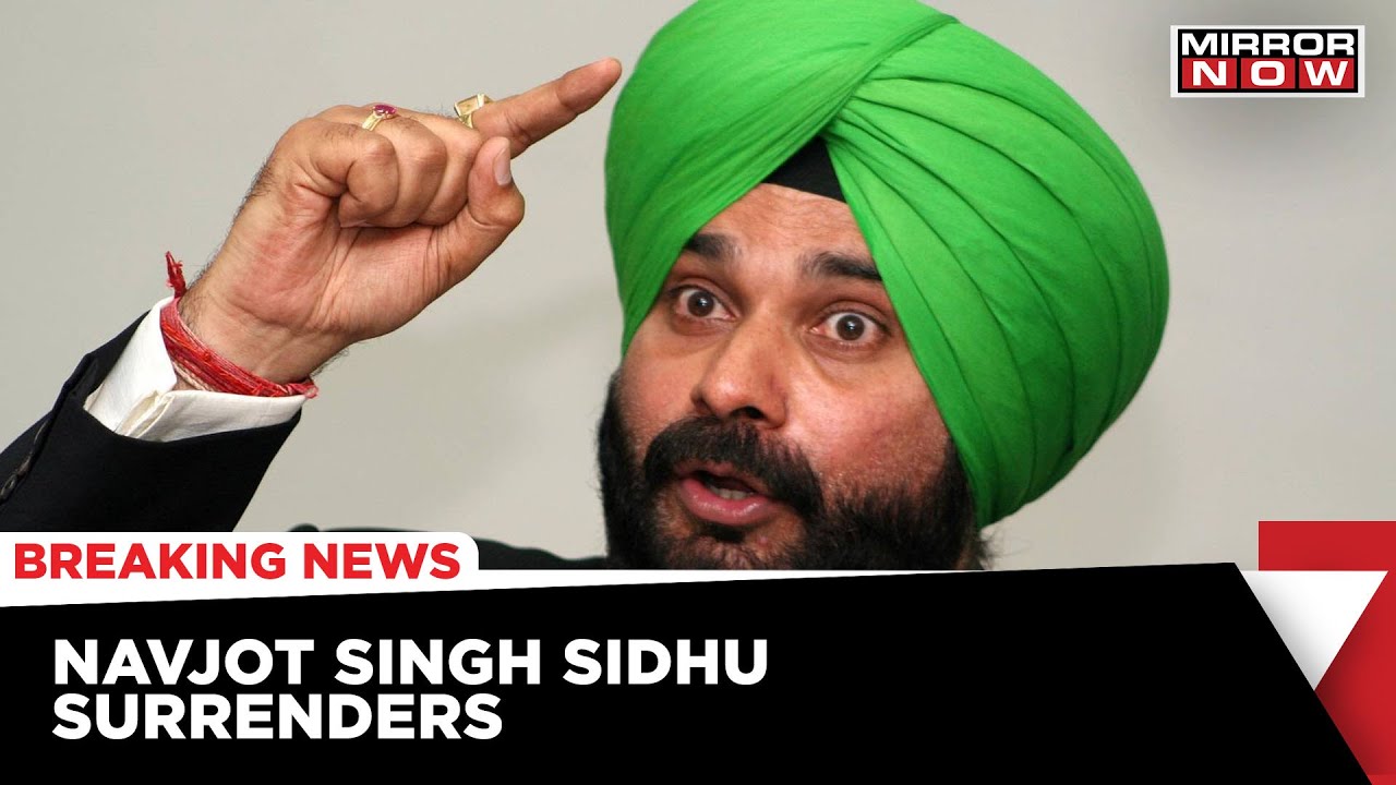Road Rage Case: Navjot Singh Sidhu Surrenders, Being Taken For Medication Examination | English News