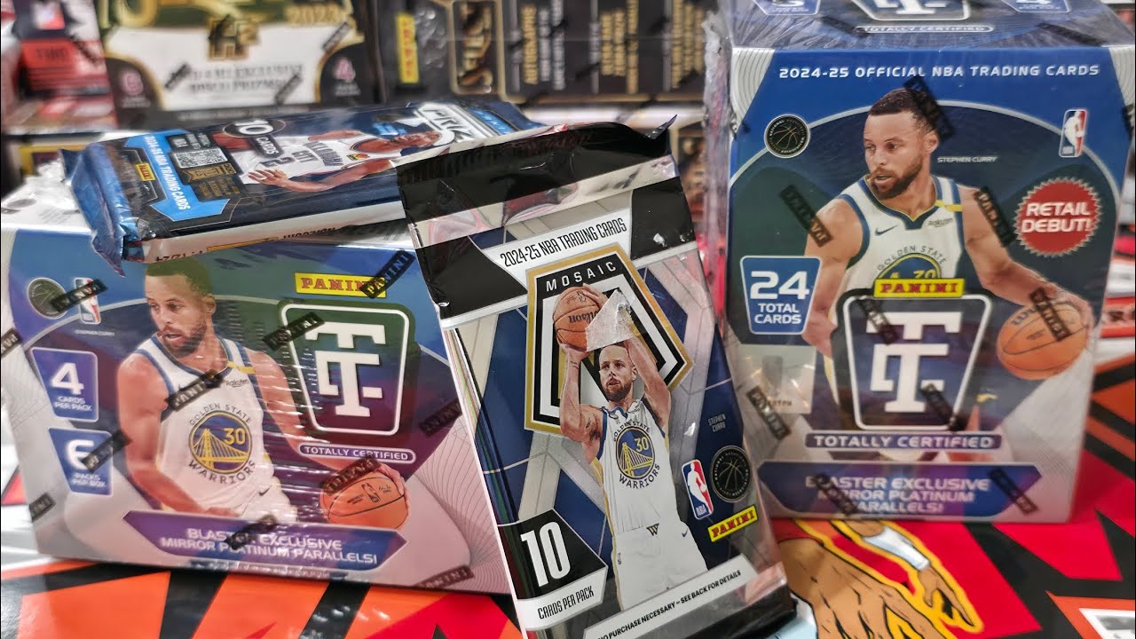 BASKETBALL🏀 TOTALLY CERTIFIED BLASTERS. MOSIAC AND PRIZM PACKS. LETS GOO!💥🚀💥🚀🚨