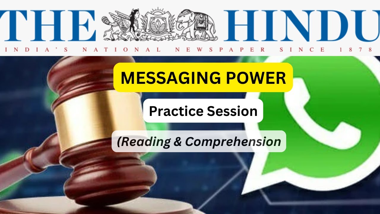 10/02/2026 | The Hindu Editorial | Messaging Power